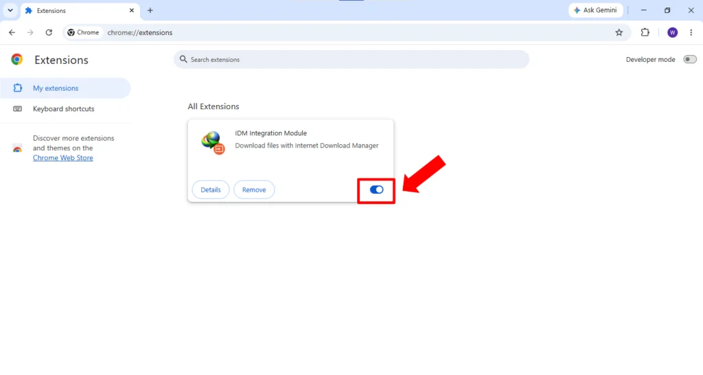 Enable IDM Integration Module