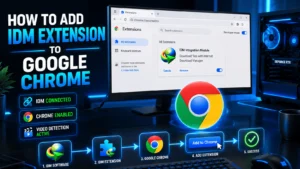 How To Add IDM Extension To Google Ch...